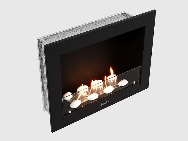 Встроенный портальный биокамин Lux Fire Фаер Бокс 2 33 ПБ-ФБ-2-33