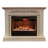 Каминокомплект RealFlame Leticia 26 WT с очагом 3D Helios 26