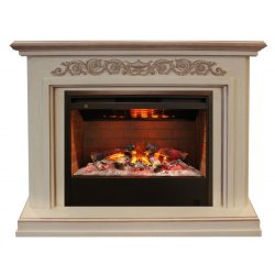 Каминокомплект RealFlame Leticia 26 WT с очагом 3D Helios 26