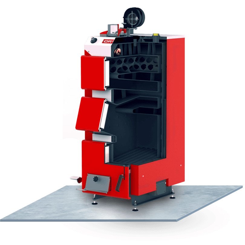 Напольный твердотопливный котел Defro KDR Plus 3A 50