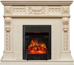 Каминокомплект Royal Flame Corsica c очагом Majestic FX Black