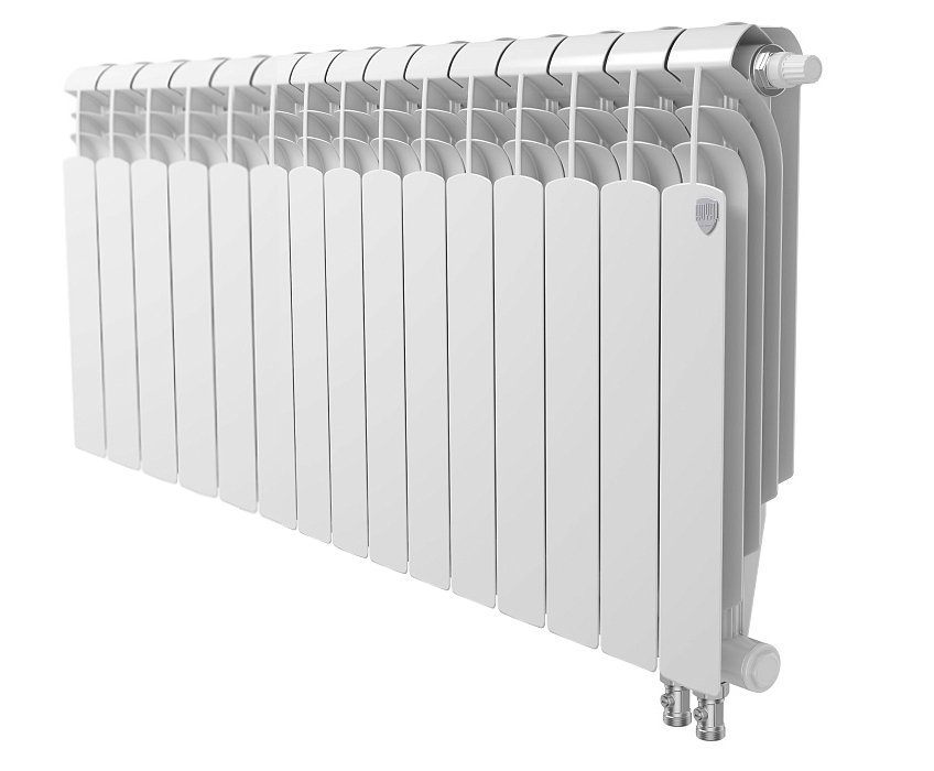 Биметаллический радиатор отопления Royal Thermo Vittoria Super 500 VDR (15 секций)