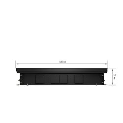 Внутрипольный конвектор Royal Thermo Atrium 75/400/2200-DG-U-NA