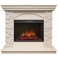 Каминокомплект RealFlame Elford STD/EUG/25'5/HL WT с очагом Sparta 25,5 LED