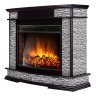 Каминокомплект Firelight Scala 25 с очагом Electrolux EFP/P-2520LS сланец скалистый серый/шпон венге