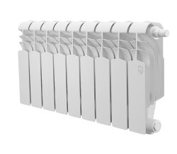Биметаллический радиатор отопления Royal Thermo Vittoria Super 300 VDR80 9 секций Bianco Traffico
