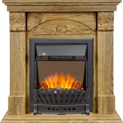 Каминокомплект Royal Flame Dublin RUSTIC (Разборный) с очагом Aspen дуб натуральный