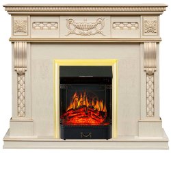 Каминокомплект Royal Flame Corsica c очагом Majestic FX Brass