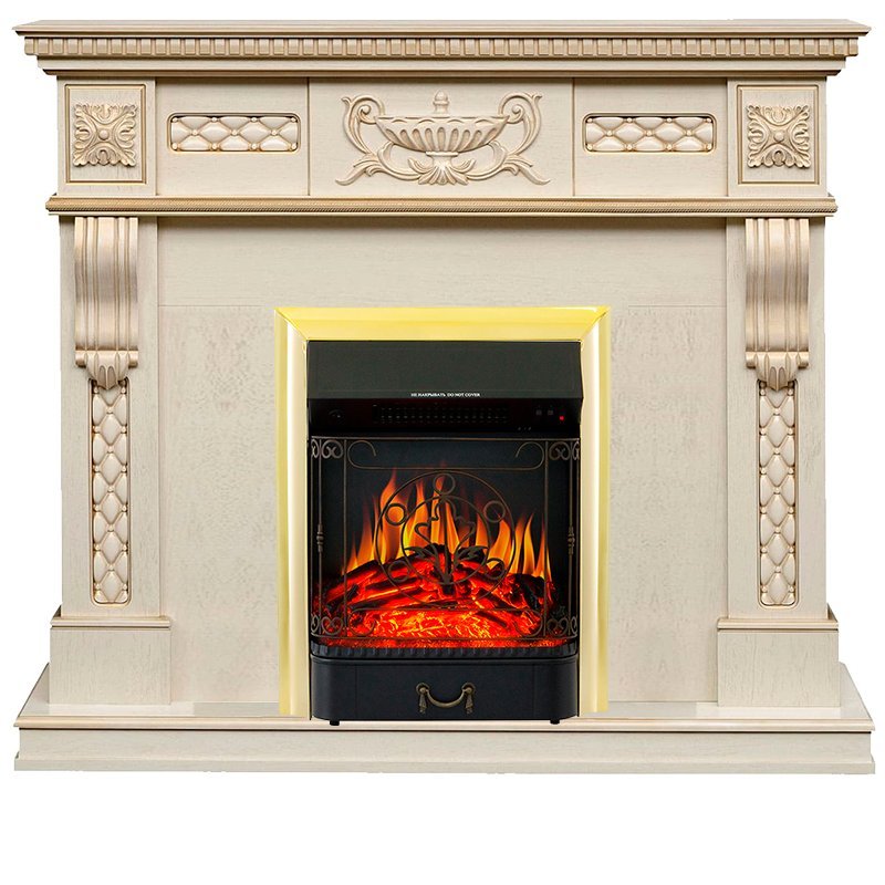 Каминокомплект Royal Flame Corsica c очагом Majestic FX Brass