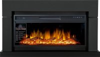Каминокомплект Royal Flame Lindos Graphite Grey с очагом Vision 42 LOG LED