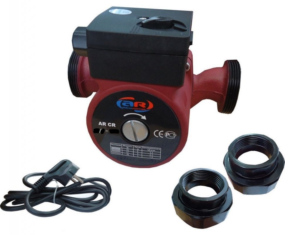 Циркуляционный насос AquamotoR AR CR 25/6-180 red