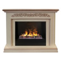 Каминокомплект RealFlame Leticia 26 WT 3D Cassette 630 + Black вставка