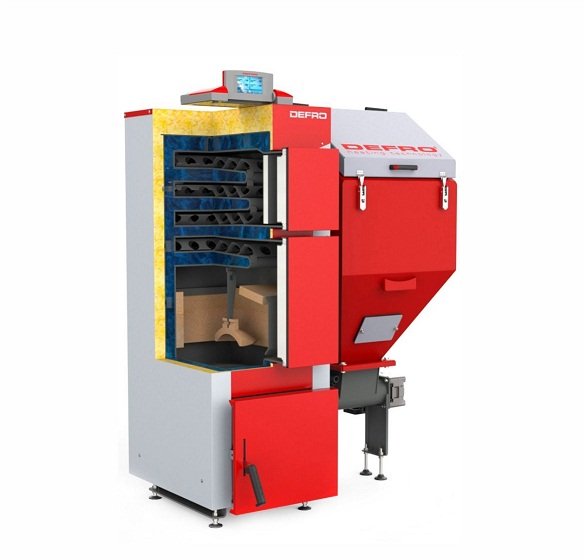 Напольный твердотопливный котел Defro Komfort Eko Luxe 20