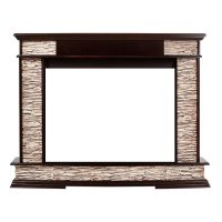 Портал Firelight Scala 25 сланец скалистый бурый/шпон тёмный дуб