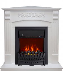 Каминокомплект Royal Flame Sorrento угловой c очагом Aspen Black