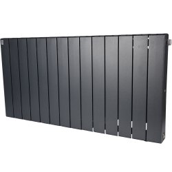 Биметаллический радиатор отопления Rifar Supremo Ventil SVR 500 нижнее правое подключение 14 секций титан