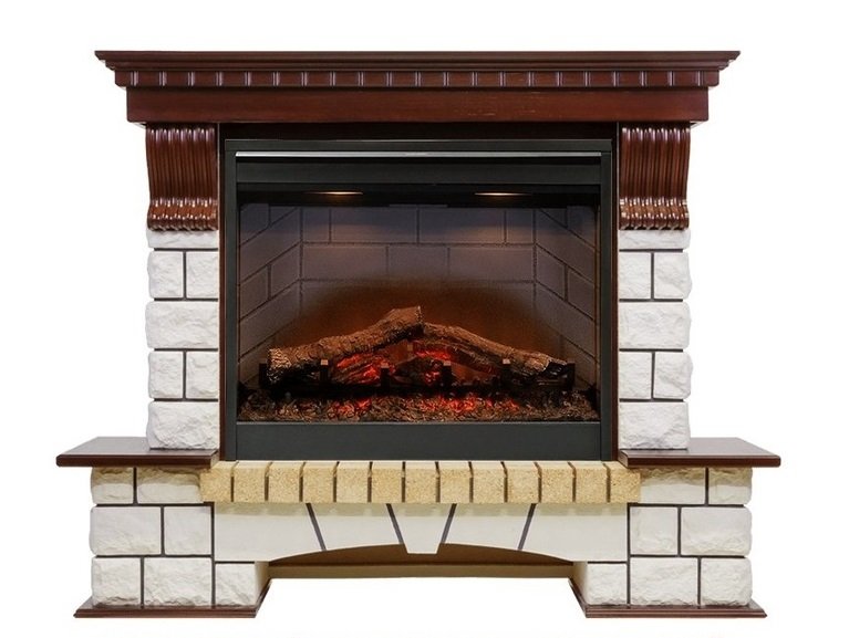 Каминокомплект Dimplex Pierre Luxe универсальный с очагом Symphony 2608