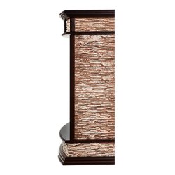 Каминокомплект Firelight Scala 25 с очагом Electrolux EFP/P-2520LS сланец скалистый бурый/шпон тёмный дуб