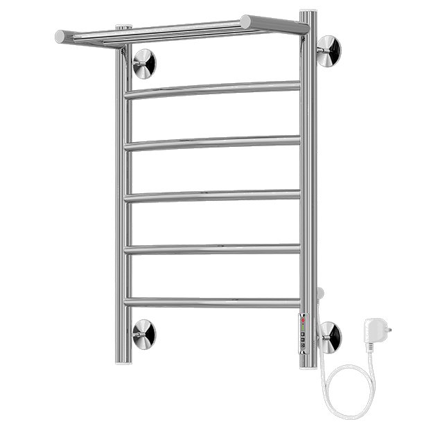 Электрический полотенцесушитель Royal Thermo Аора П6 c полкой 450х650