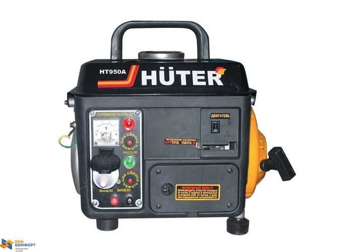 Бензиновый электрогенератор Huter HT950A