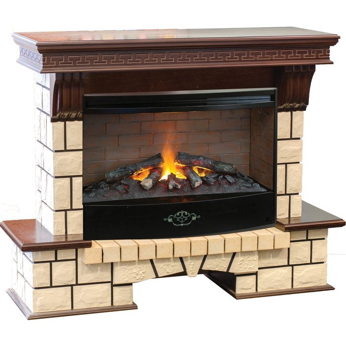 Каминокомплект RealFlame Stone new 33 AO (DN) 3D Firestar 33