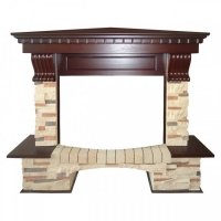 Портал Royal Flame Pierre Luxe сланец под очаг Dioramic 25 FX угловой