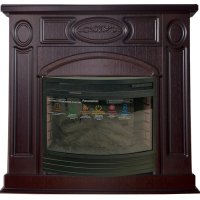 Каминокомплект Interflame Юнона с очагом Panoramic 25 LED FX темный дуб