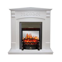 Каминокомплект Royal Flame Sorrento угловой c очагом Fobos FX M Black