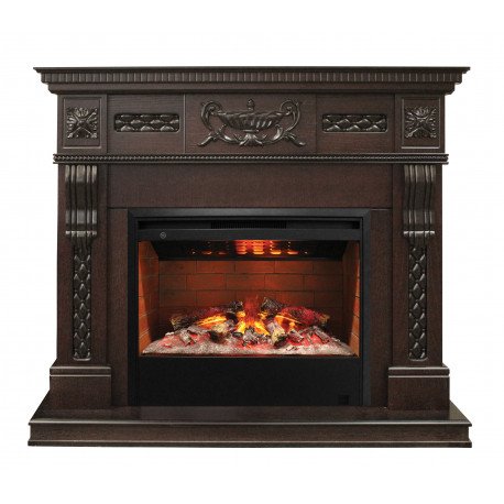 Каминокомплект RealFlame Corsica Lux 26 AO с очагом 3D Helios 26