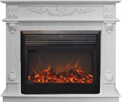 Каминокомплект RealFlame Philadelphia 25,5/26 WT с очагом MoonBlaze LUX Black