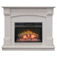 Каминокомплект RealFlame Carolina 25.5/24 WT F714 с очагом Eridan 24