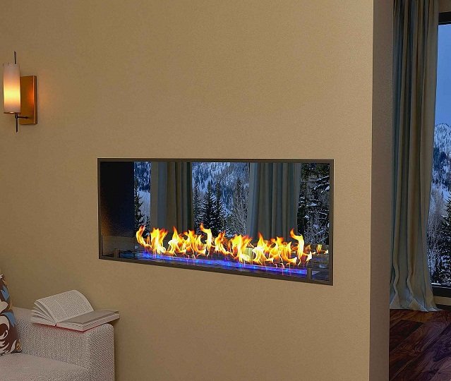 Биокамин торцевой Zefire Standart 1100