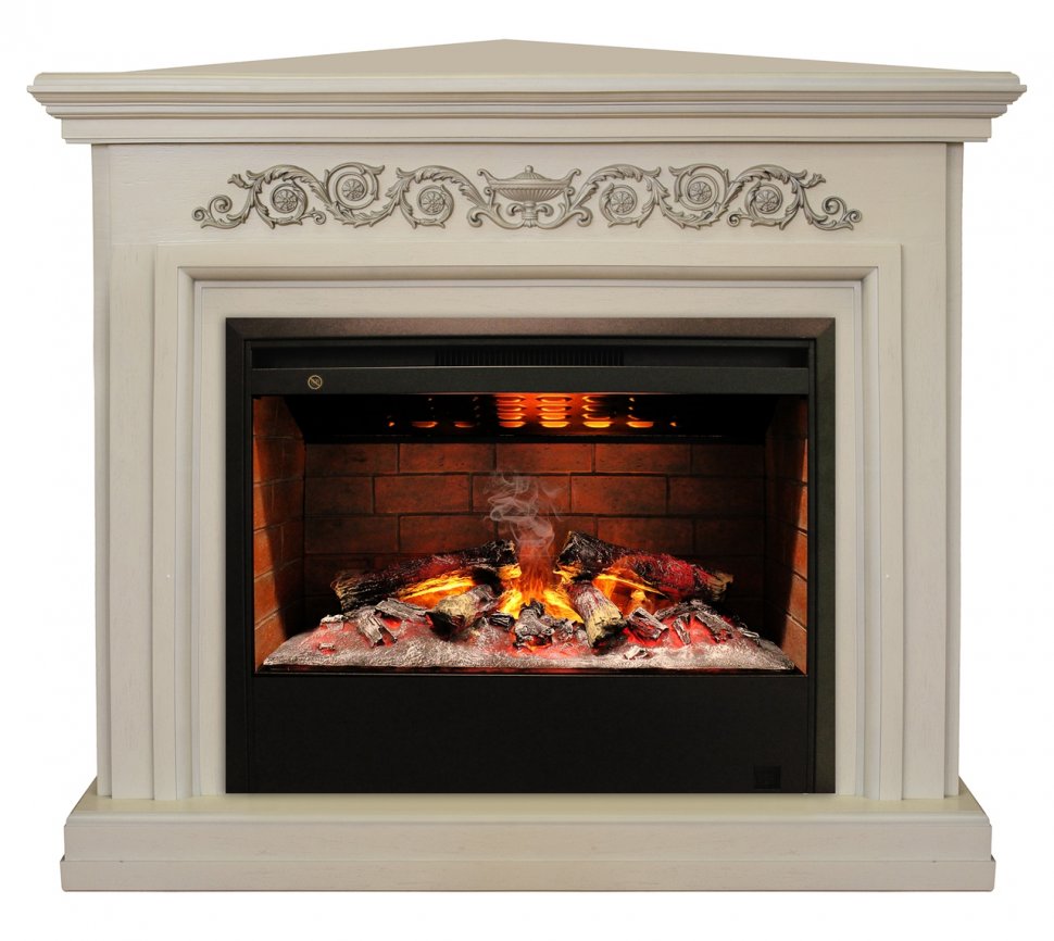 Каминокомплект RealFlame Leticia Corner с очагом 3D Helios 26