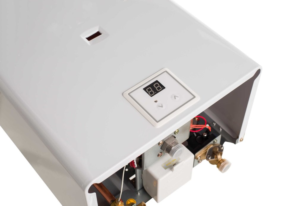 Проточный газовый водонагреватель MIZUDO PERL PRO ВПГ 2-14 ЭМ