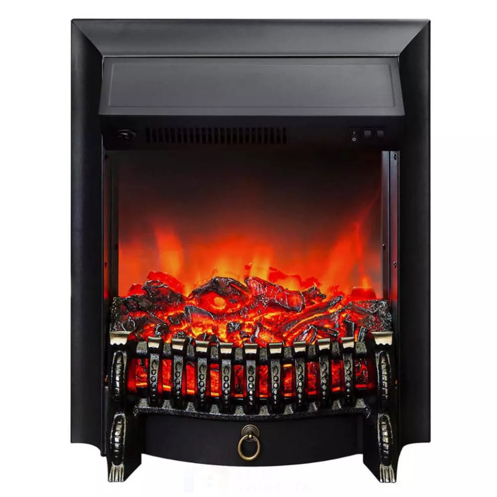Каминокомплект Хорошие Камины Марс с очагом RealFlame Fobos Lux Black сосна