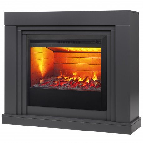 Каминокомплект RealFlame Stanley 26 GR с очагом Helios 26 3D