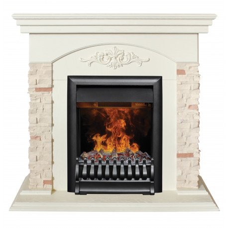 Каминокомплект RealFlame Neapolis WT c очагом 3D Oregan