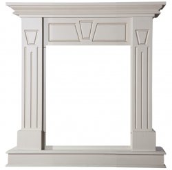 Портал Interflame Берта белый под классический очаг