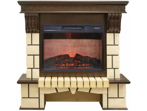 Каминокомплект RealFlame Stone 24 с очагом Irvine 24