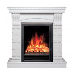 Каминокомплект RealFlame Jazz WT с очагом Eugene