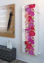 Настенный дизайн-конвектор Varmann Glasskon GLK V W V 115.450.1520 вертикальный