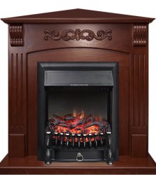 Каминокомплект Royal Flame Sorrento угловой c очагом Fobos FX Black