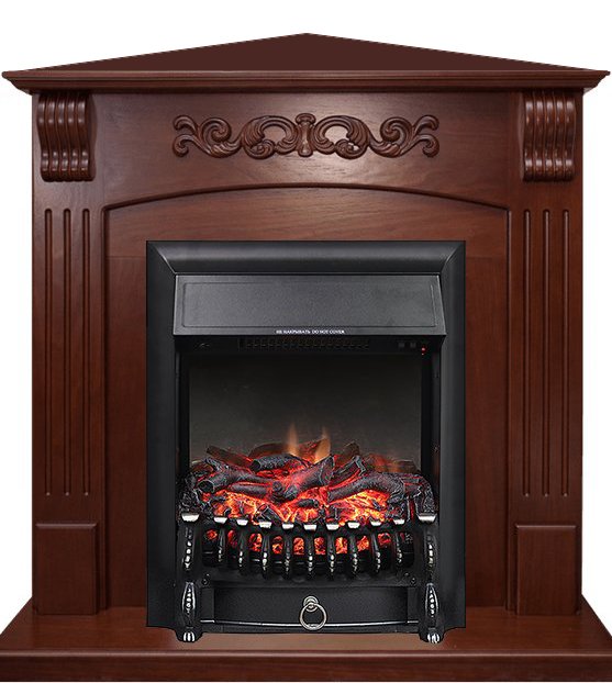 Каминокомплект Royal Flame Sorrento угловой c очагом Fobos FX Black