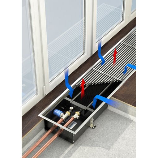 Внутрипольный конвектор VARMANN Ntherm 250.90.2250