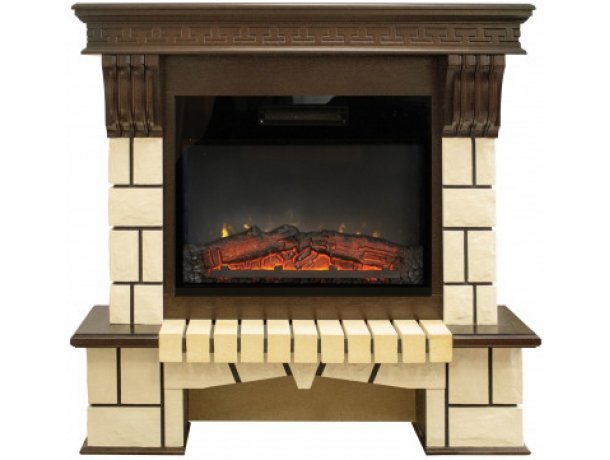 Каминокомплект RealFlame Stone 24 с очагом Kendal 24