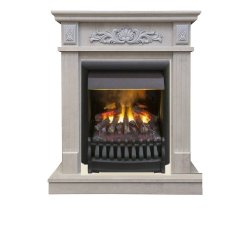 Каминокомплект RealFlame Adelaida STD/EUG WT с очагом 3D Oregan