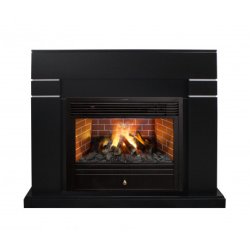 Каминокомплект RealFlame Lindelse 26 BLM с очагом 3D Novara
