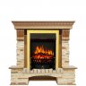 Каминокомплект Royal Flame Pierre Luxe сланец с очагом Fobos FX Brass