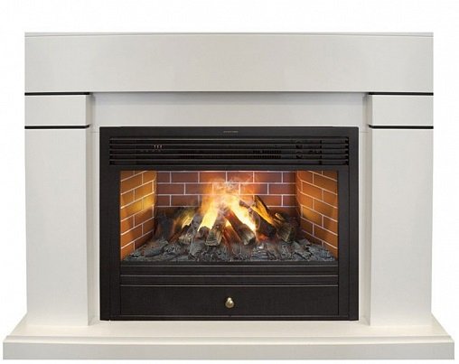 Каминокомплект RealFlame Lindelse 26 WT с очагом 3D Novara
