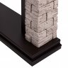 Портал Firelight Bricks Wood Classic камень коричневый/шпон темный дуб